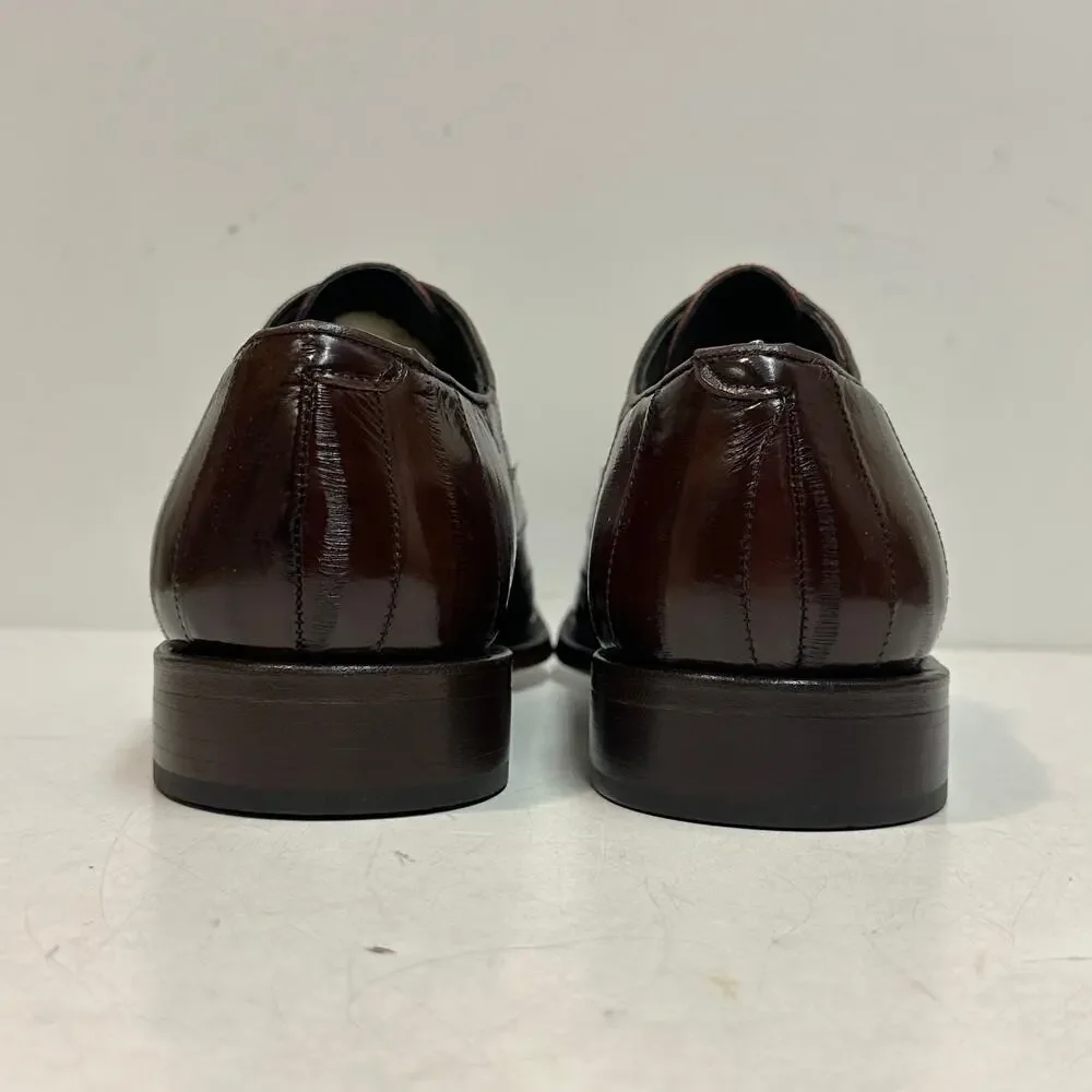NWOT Tony Mora 1146 Asturias 381 Brown Oxfords Handmade in Spain EU 44 US 10.5 D